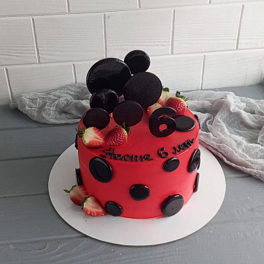 Торт "Божья коровка" купить - черногорск.сладкоежкин.рф